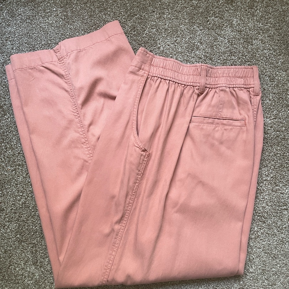 Women’s Pull-On Trousers in Dusty Pink